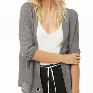 Honeycomb Knit Cardigan